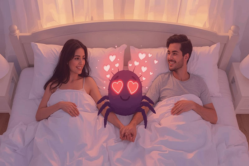 Araignée étonnante, symbole naturel pour booster la libido Une araignée bien particulière pourrait stimuler la libido masculine.