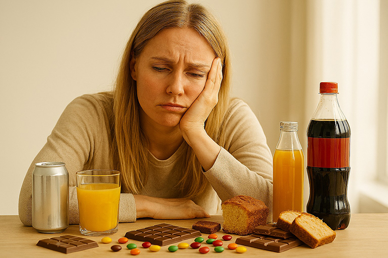 Petits maux du quotidien liés à une consommation excessive de sucre