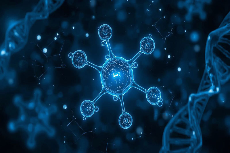 PnPP-19, la molécule clé du venin d’araignée banane Illustration scientifique de la molécule PnPP-19 extraite du venin d’araignée banane, étudiée comme alternative naturelle au Viagra.