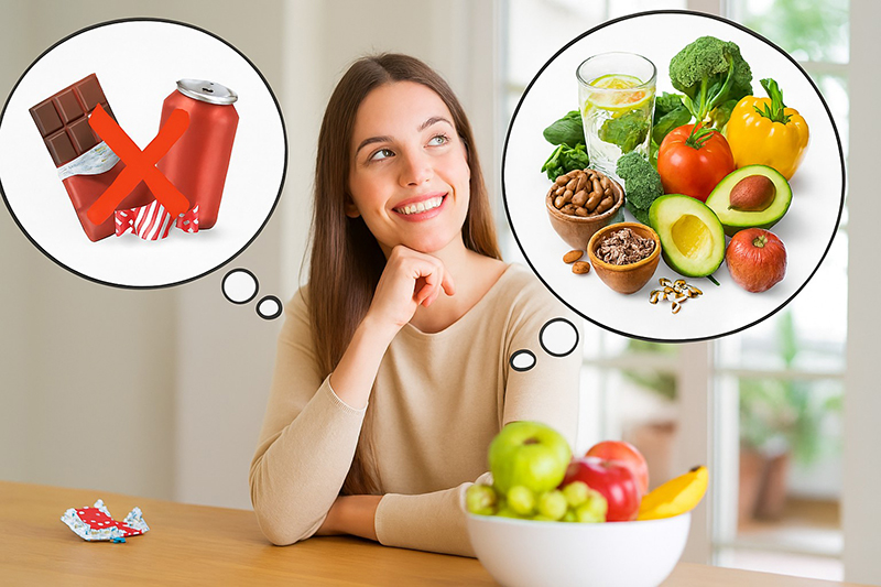Réduction du sucre et adoption d’une alimentation équilibrée