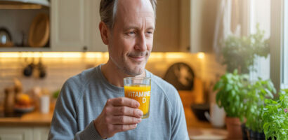 Illustration du rôle de la vitamine D pour ralentir la maladie de Parkinson